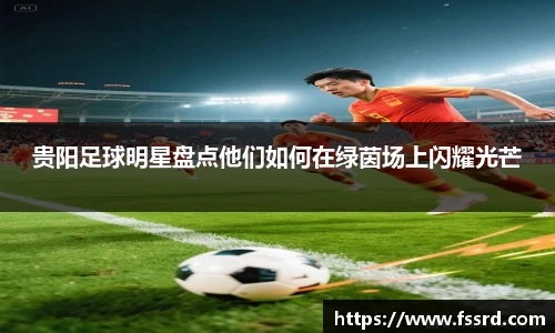 贵阳足球明星盘点他们如何在绿茵场上闪耀光芒