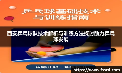 西安乒乓球队技术解析与训练方法探讨助力乒乓球发展